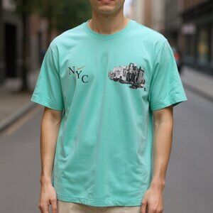 Nike NYC Graphic T-Shirt Mint Green – Size S – City Print